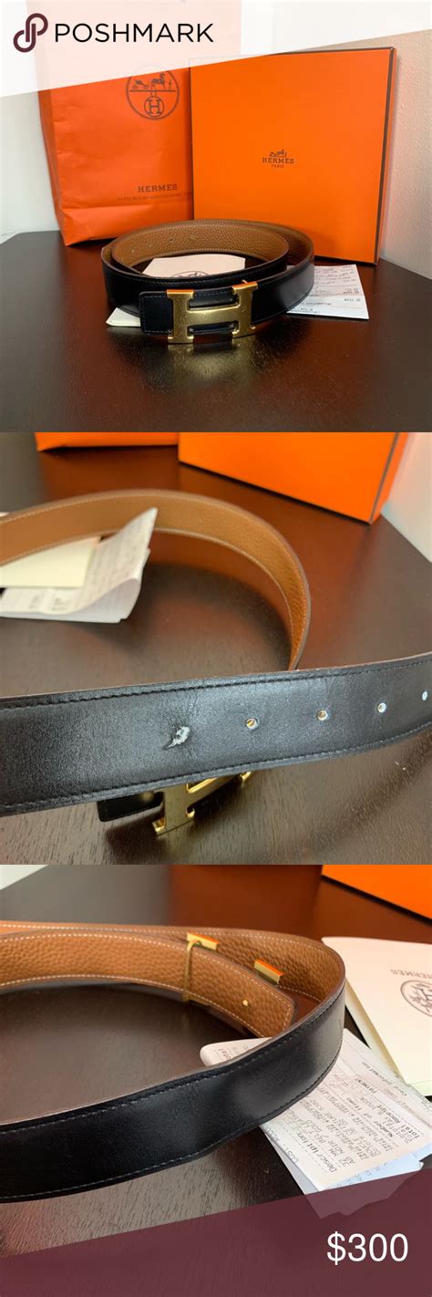 hermes belt holes.